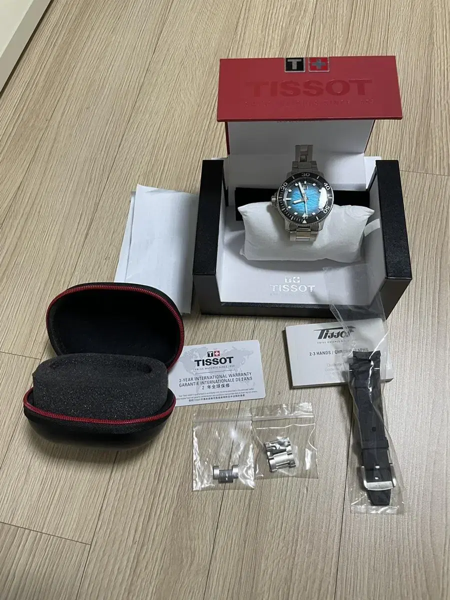 Tissot 티쏘 씨스타 2000 블루